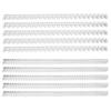 5Pcs/Set Ring Size Adjuster Invisible Soft Texture Comfortable Wearing Jewelry Guard Spiral Silicone Tightener for Loose Rings