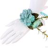 2018 Ribbon Flower Bridal Wrist Wedding Corsage Bracelet Hand