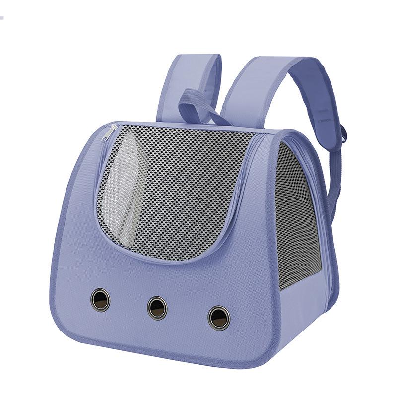 Portable Foldable Cat Carrier: Spacious, Breathable Pet Capsule for Travel
