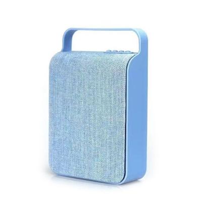 Fashion Fibre Tech Wireless Bluetooth Canvas Speaker Blue