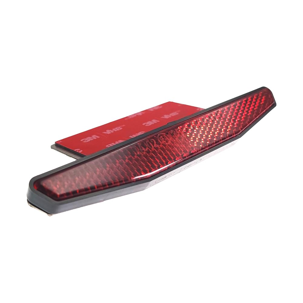 BAR AUTOTECH Bike Reflector Stick-On Reflector 40 Degree License Plate