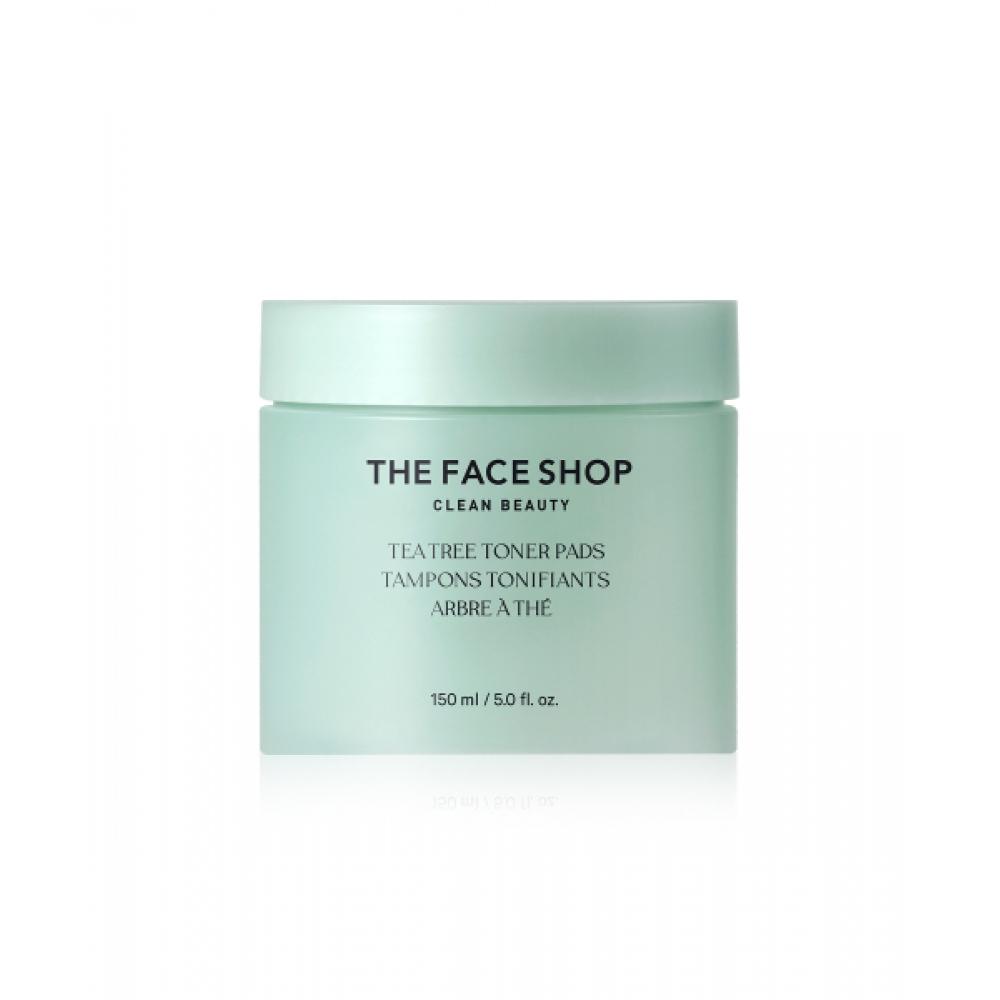 The Face Shop Tea Tree Toner Pad 70 Sheets FREE