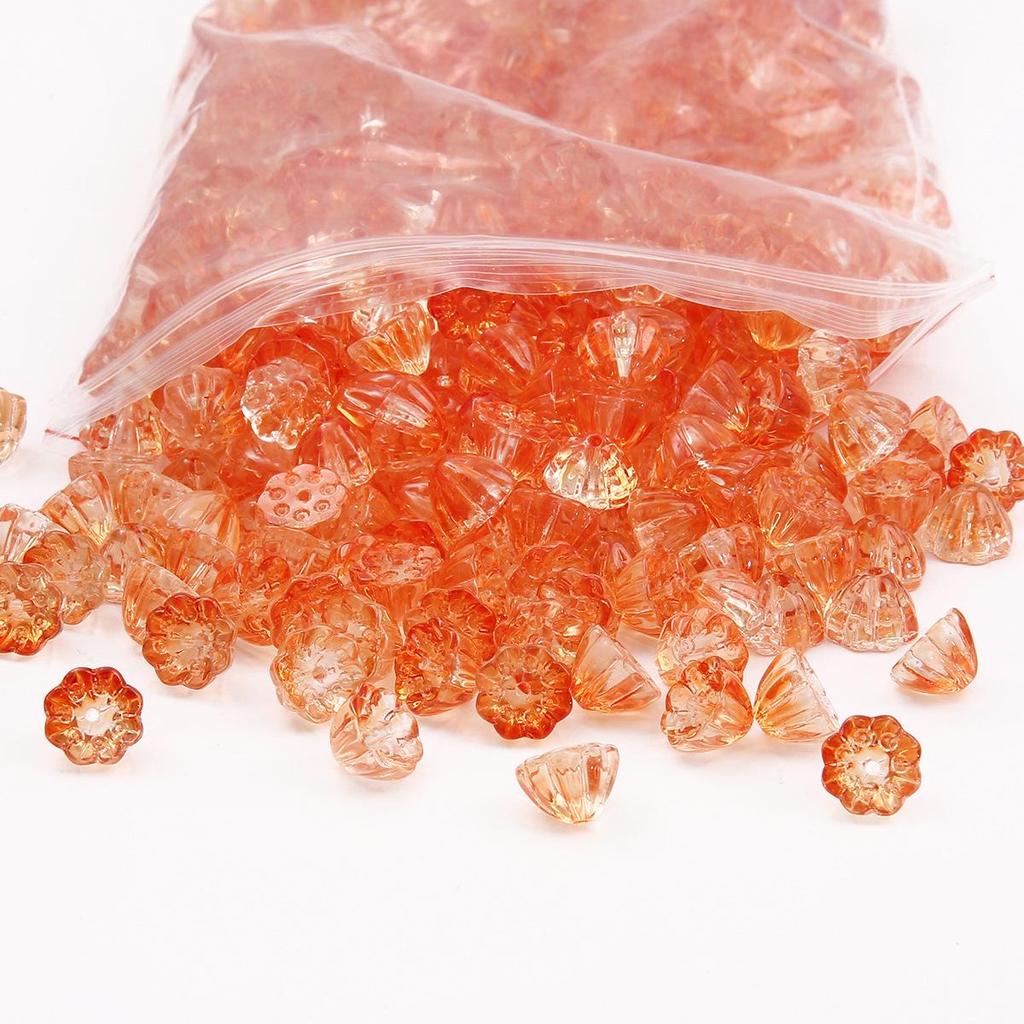 Lotus Pod Hairpin: Ancient Style, Imitation Jade, Lotus Pod Jewelry Loose Beads, DIY Glass Earring Materials