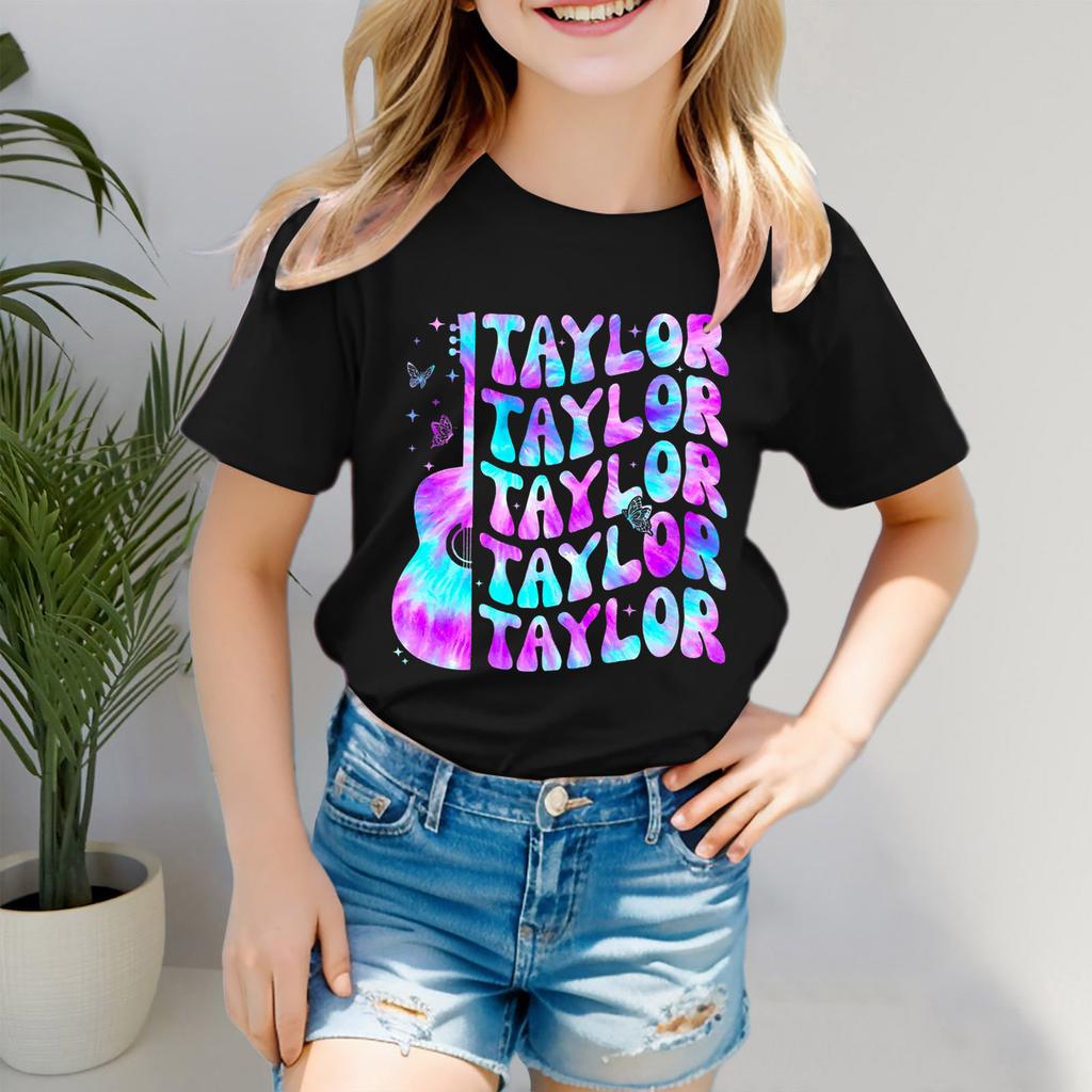 2-13Y Kid T Shirt Fashion Printed Kids Clothes Tshirt Tops Boys Tee Girls Baby Tee