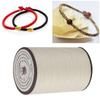 0.45mm Leather Sewing Wax Cord 160mCelsiusRoll Handwork Knitting Craft Wax Thread(Black)