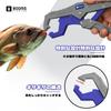 Booms Fishing Fish Grip, Rust-Proof Fish Catcher G05, Lightweight, 49kg Weight Capacity, Fish Catcher with Carabiner Rope