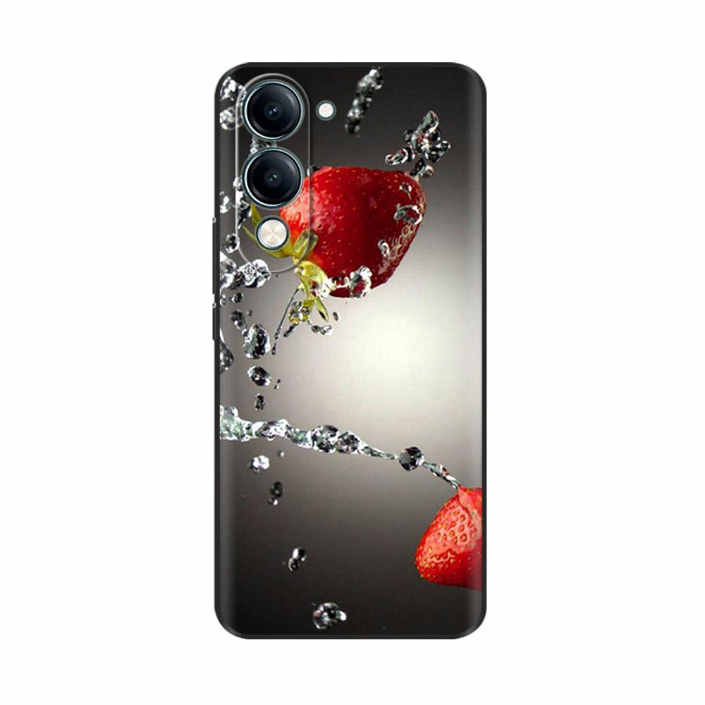 For Vivo Y19 Case 1915 Soft TPU Luxury Cute Silicone Case Bumper Back Phone Cover Coque For Vivo Y19s 2025 Cases V2419 Fundas