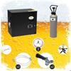 Kit Completo Tirador de Cerveja AS-40 2 Vias Refrigerador de Imersão Sob o Balcão Green Line 40L/h 2 Cabeças Planas