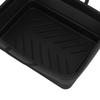 2 Pcs Silicone   Cooker Pot with Handle Rectangular Fryer Liner Tray Replacement for Kitchen Cooking Accessories