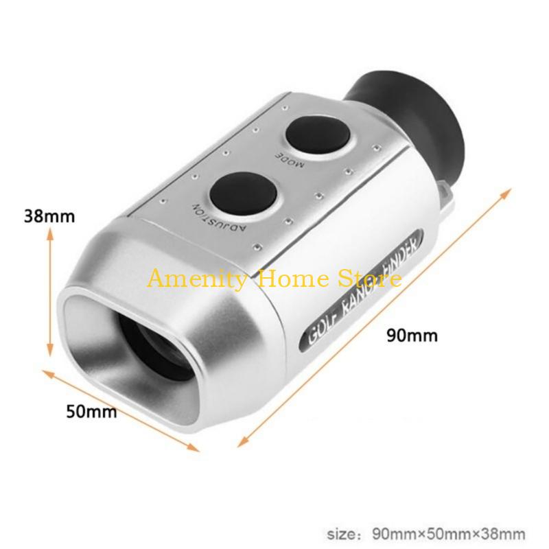 F26C Portable Aluminum Golf Scope Rangefinder Featuring Fast Distance Calculation And Fogproof Design With Digital Display