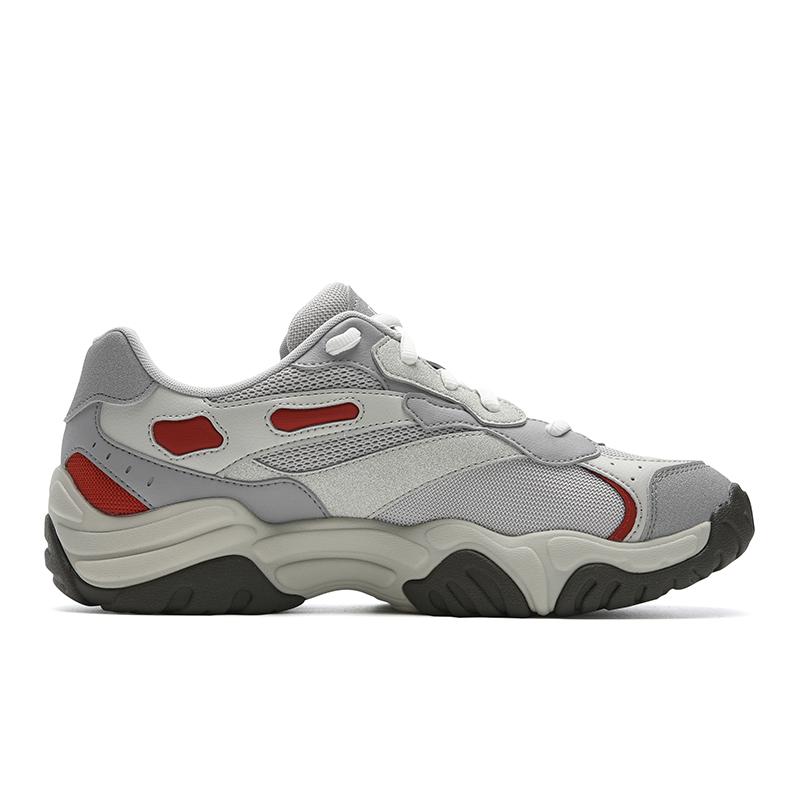 FILA Koral Coral Shoes Comfortable Durable Breathable Dad Shoes Men sneaker Gray F12M612107FMP