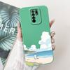 For Xiaomi Redmi 9 Case Stylish Candy Painted Cover Soft TPU Phone Case For Xiaomi Redmi 9 Prime Redm9 Back Covers 6.53'' Bumper
