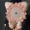Lacework Cute Badge Holder Kawaii Badge Decoration Tray Anime Pins Display Base  Badge Organizer