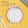 Ru Han Porcelain Alloy Chopsticks 5-Piece Set