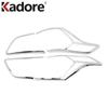 For Hyundai Cantus Creta ix25 2014-2017 2018  Chrome Car Rear Tail Light Lamp Cover Trim Taillight Frame Trims Accessories