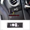 REAL Carbon Fiber Headlight Switch Button Trim Cover For Nissan GTR R35 2008-16