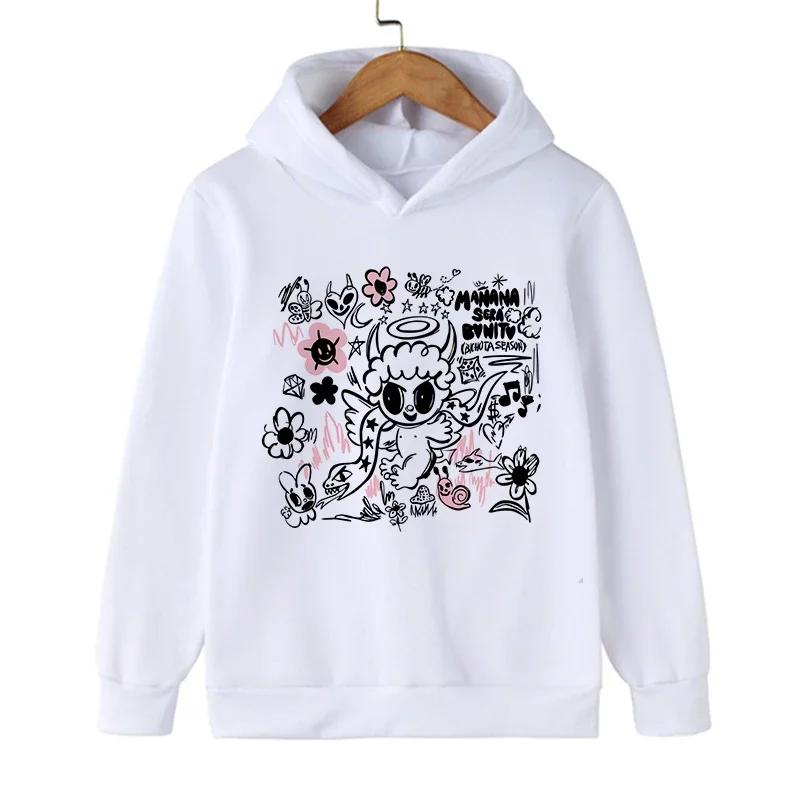 New Fun Children's Hoodie Manana Sera Bonito Karol G Bichet Children's Sportswear Children's Clothing Hoodie Girls' Top Sportswear
