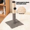 Cat Scratcher Detachable Cat Scratch Post With Dangling Ball Reusable Kitten Furniture Sisal Rope Climbing Stake For Outdoor