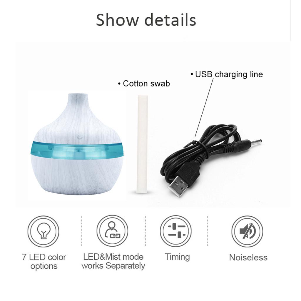 Aroma Oil Diffuser LED Aroma Aromatherapy Humidifier