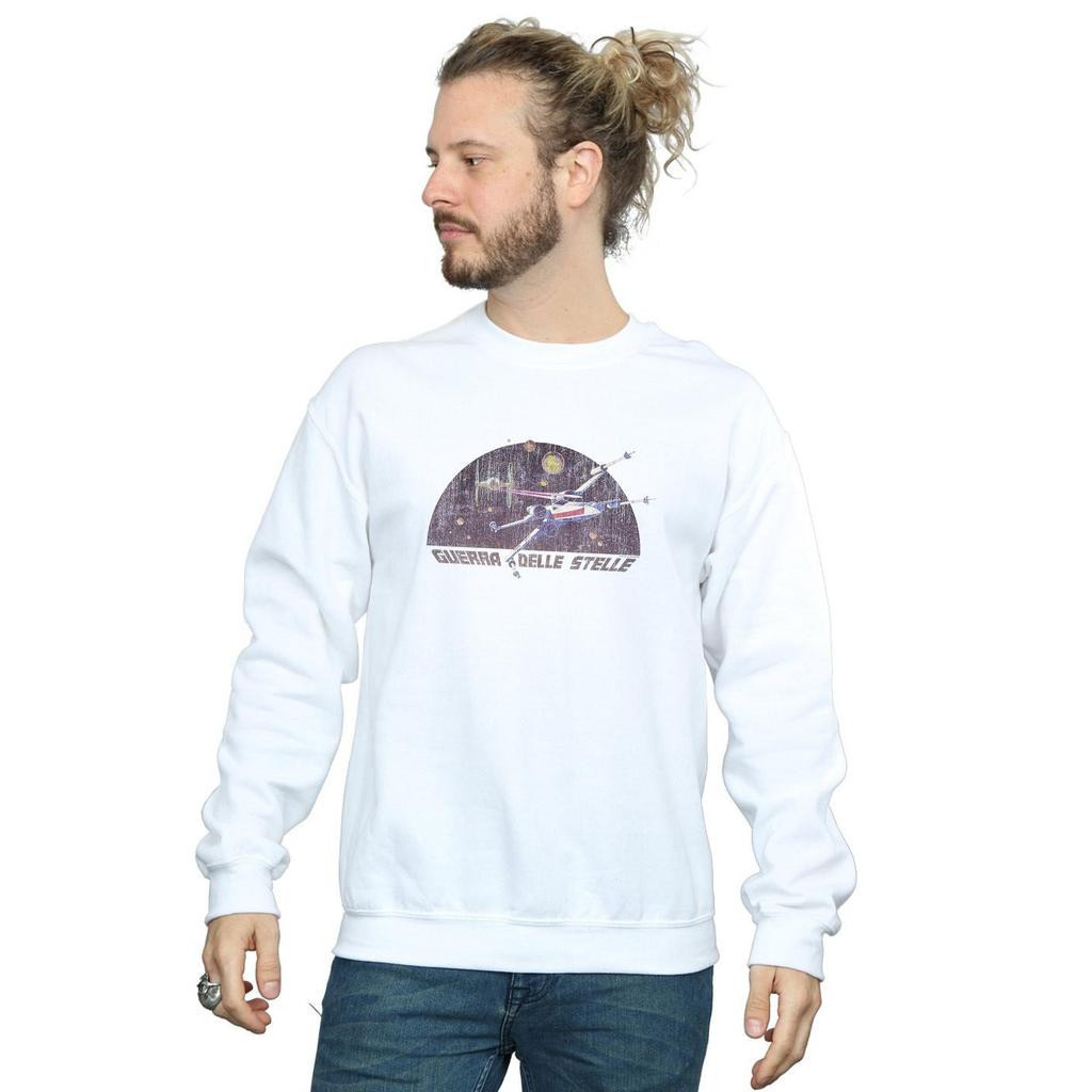 Star Wars Mens Italian Title X-Wing Sweatshirt