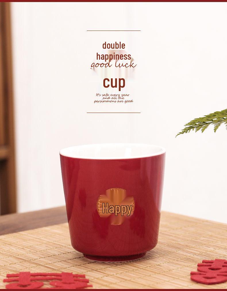 Wedding Tea Set: Elegant Teapot and Cups for Newlyweds' Traditional Ceremony