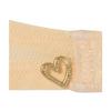 AMOSTYLE BY Triumph Deep V Bra Mermaid Shell M001 Size E75 (Unpadded) (Beige)