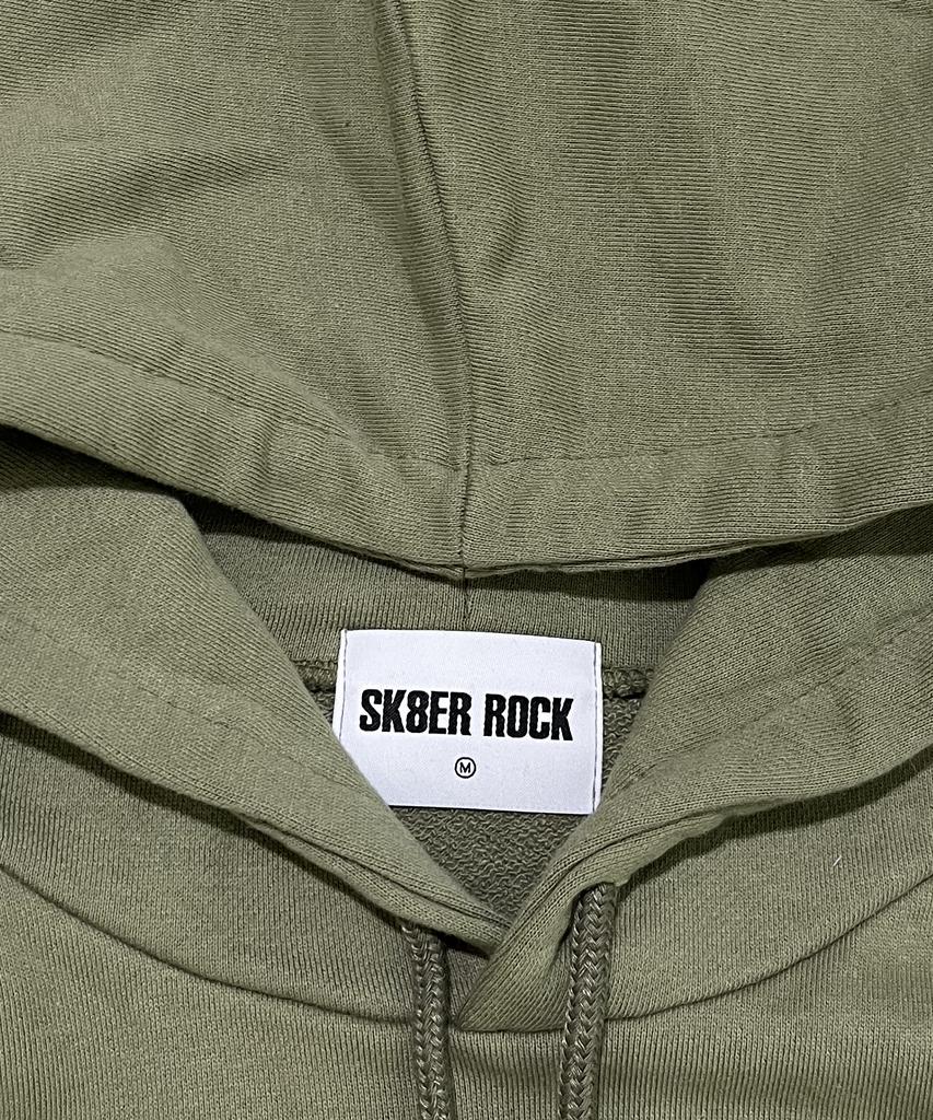 Small Logo Sweat Hoodie ((Khaki))
