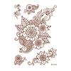 Waterproof Tattoo Stickers Middle Eastern Lace Temporary Tattoos for Women Adults Adhesive Body Art Stickers