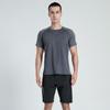 Men's Summer Ice Silk Quick-Dry Sports T-Shirt - Breathable, Casual Fit, Short Sleeve