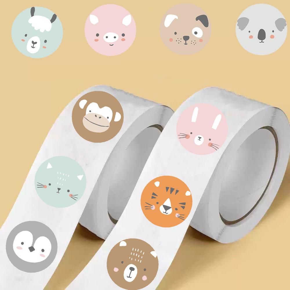 500PCS Animal Rall Stickers Game Personalize Phone Casual Phone Laptop Luggage School Gift Sealing Label Decoration Rall Sticker