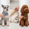 Wide Teeth Dog Comb Metal Teeth Grooming Comb Comfort Grip Dematting Comb  Pet Salon Use