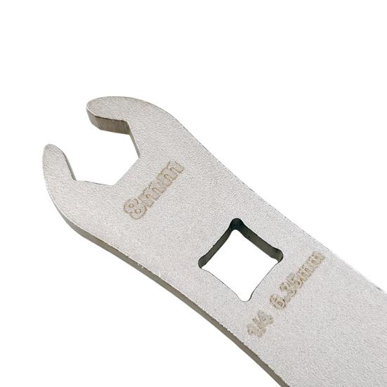 Bicycle Oil Pipe Torque Wrench Heavy Duty Stainless Steel 7-8MM MTB Road Mountain Bike Oil Pipe Brake Locking Screw Open Wrench Tool