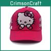 Kt Cat Cartoon Baseball Cap With Sun Protection Breathable Cotton For Kids And Teens