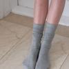 OVT-U Basic Daily Rib Knee Socks_4 colors
