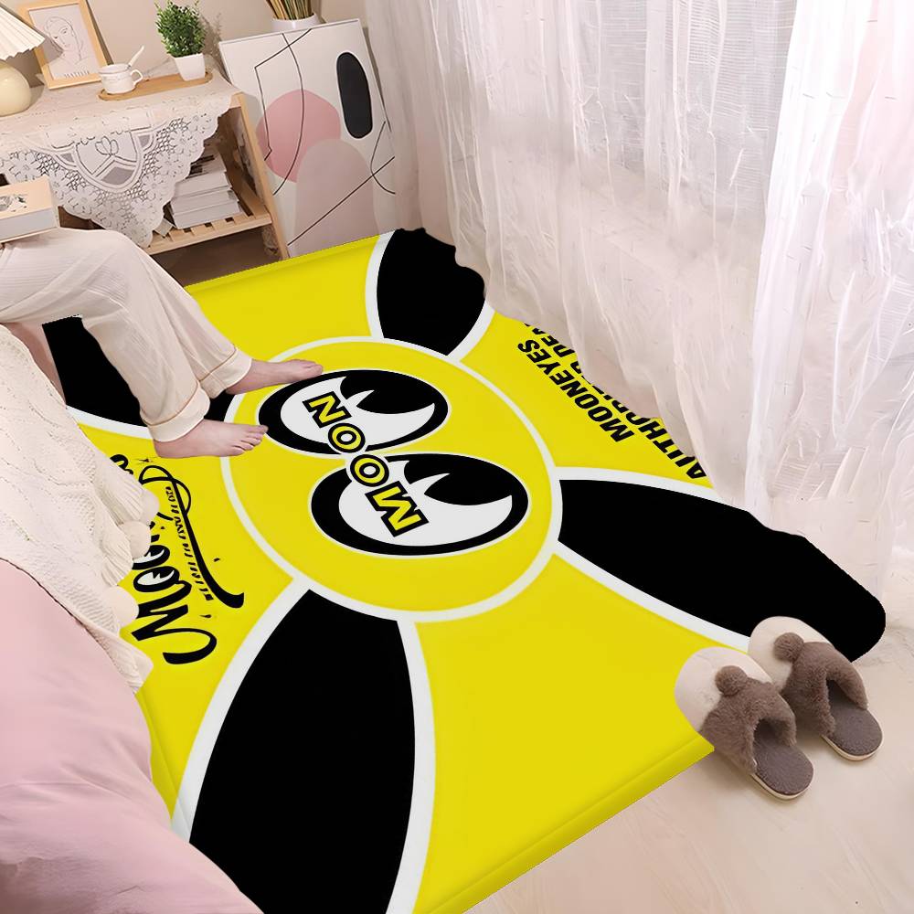 M-Mooneyes Room Mats Washable Non-Slip Living Room Sofa Chairs Area Mat Kitchen Alfombra