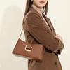 Premium Commuter Underarm Women's Bag Versatile Fashion Shoulder Cowhide Bag Baguette Messenger Bag