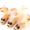 1/5pcs Sisal False Mouse Cat Toy Bite Resistance Stuffed Toy Interactive Cat Soothing Boring Kitten Self-Playing Toy Pet Supplie