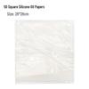 ZISIZ Rectangular Double-Sided Silicone Parchment Paper