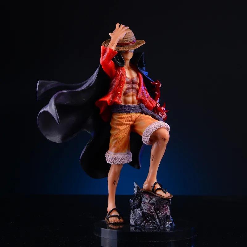 New One Piece Luffy Anime Figure Monkey D. Luffy Action Figurine 25cm PVC Collectible Model Doll Toys Gift
