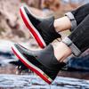 Men's Fashion Short Rain Boots - Waterproof, Non-slip, and Versatile for Outdoor, Kitchen, or Car Wash Use.