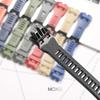 GBD100 Ersatzarmband Geeignet für Casio GBD-100 GBD-100-1/1A7/100SM-4/2A Herren Sport Wasserdichtes Armband Gummi-Uhrenarmband