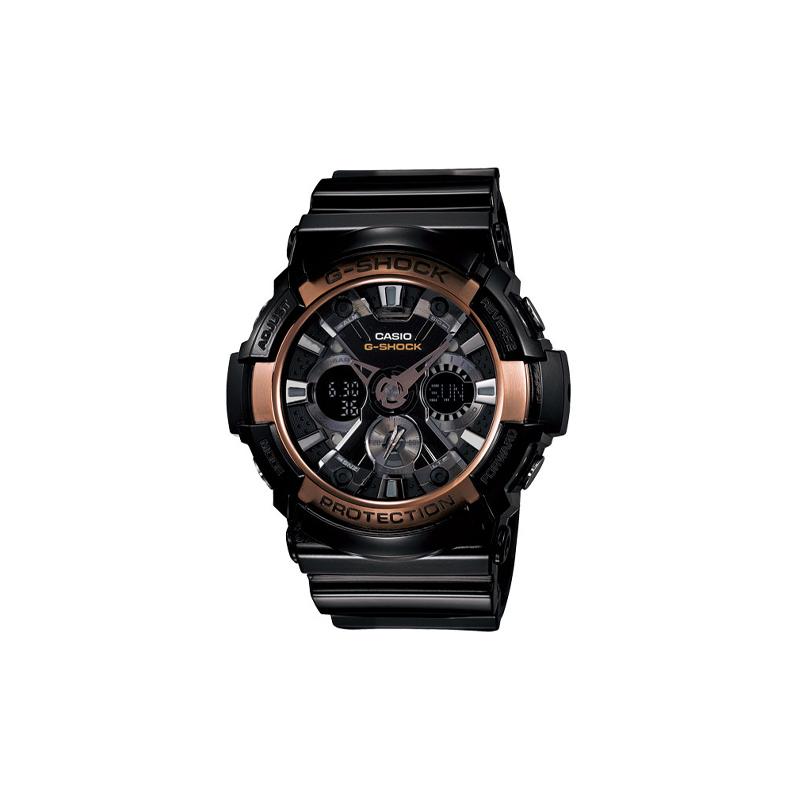 

Casio CASIOG-SHOCK YOUTH series Fashion trend contrast color street cool high-end classic pointer dual display dial sports waterproof GA-200RG-1A чёрный