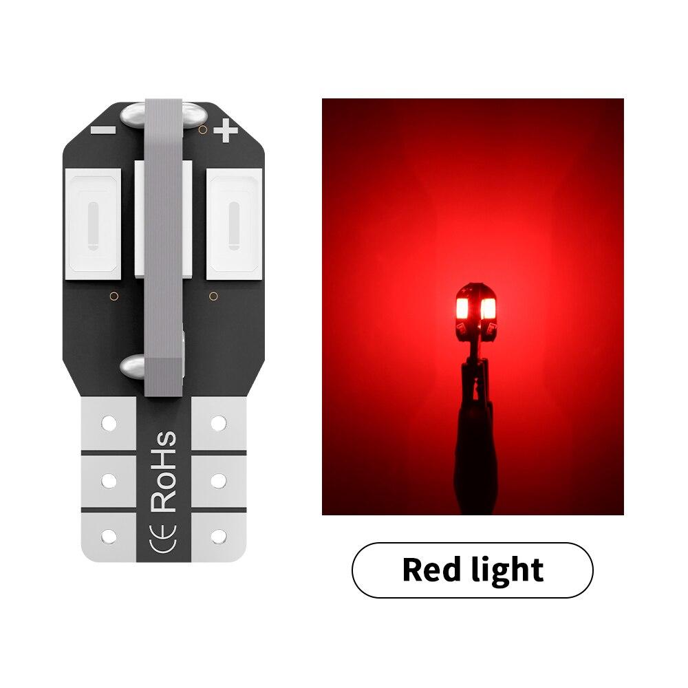 2PCS W5W T10 LED 5730 8SMD Car Interior Bulb Canbus Error Free 12V 194 168 Map Dome Lights Parking Light Auto Signal Lamp