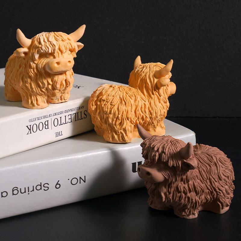 Cow Candle Mold Heat Resistant Animal Resin Molds Reusable Silicone Mold  Cow Shape Cow Shaped Silicone Mold