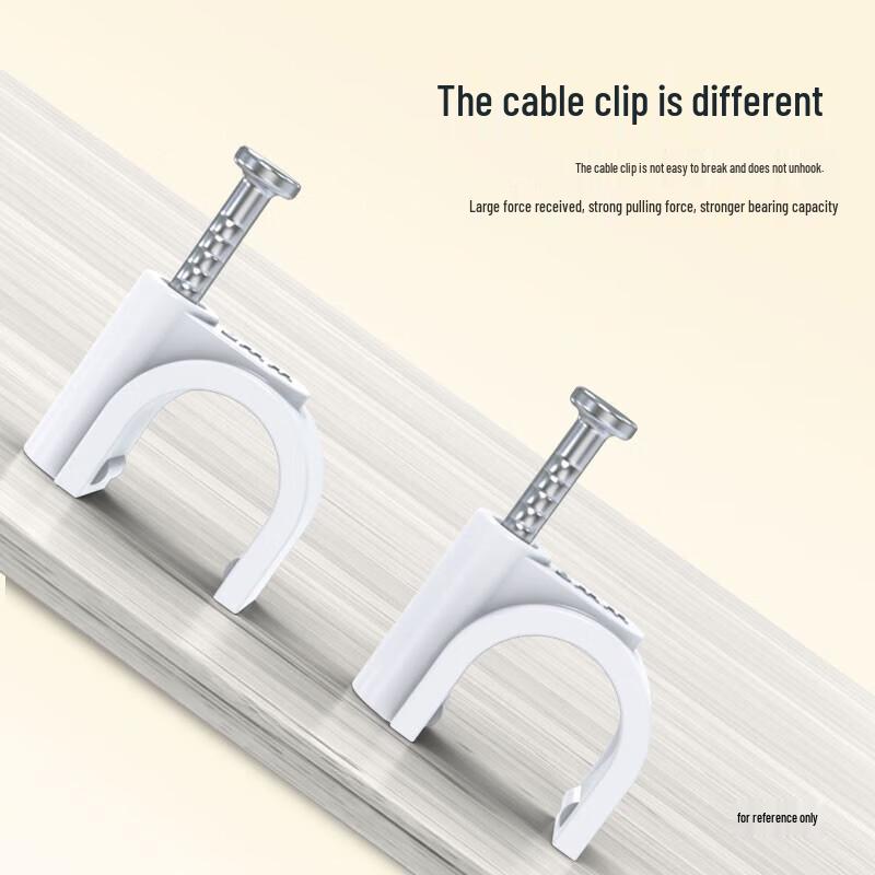 Shengwei CK-3100 8mm Round Steel Nail Cable Clips