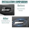 For Dodge Charger 2011-2021 Car Inner Door Handles Bowl Cover 5pcs Anti-Scratch Decora Frame For Dodge Chrysler 300 2015-2021