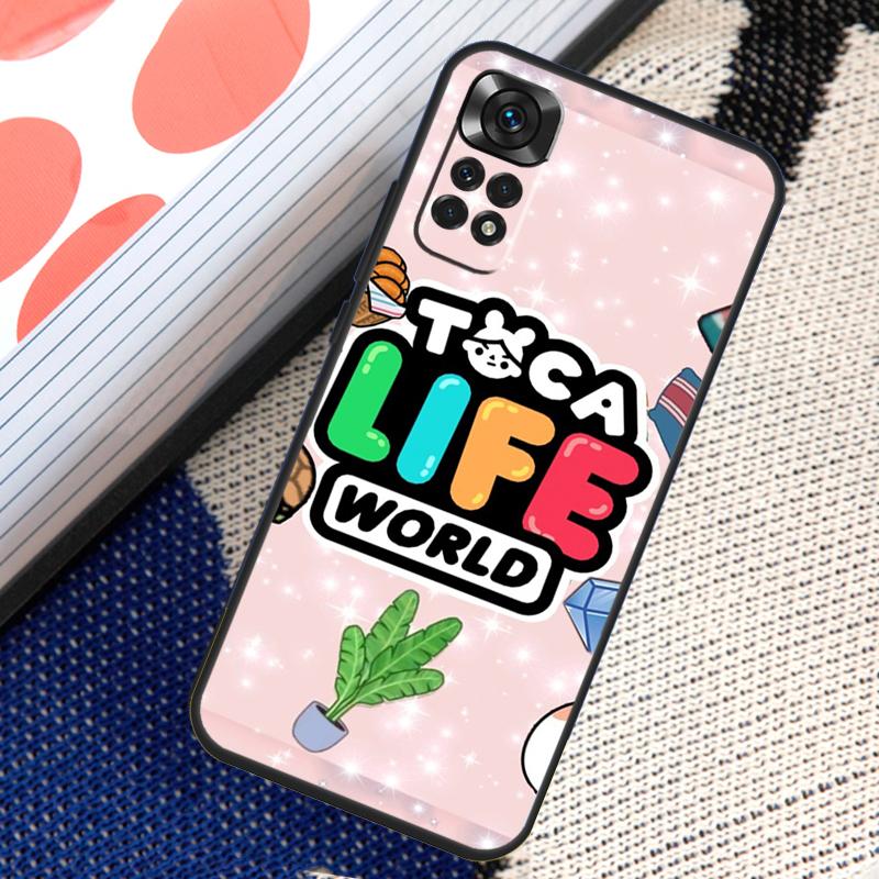 Toca Boca Toca Life World Case For Xiaomi Redmi Note 12 8 9 10 11 Pro 9S 10S 11S 8T Redmi 10 12C 9C 10A 10C Coque
