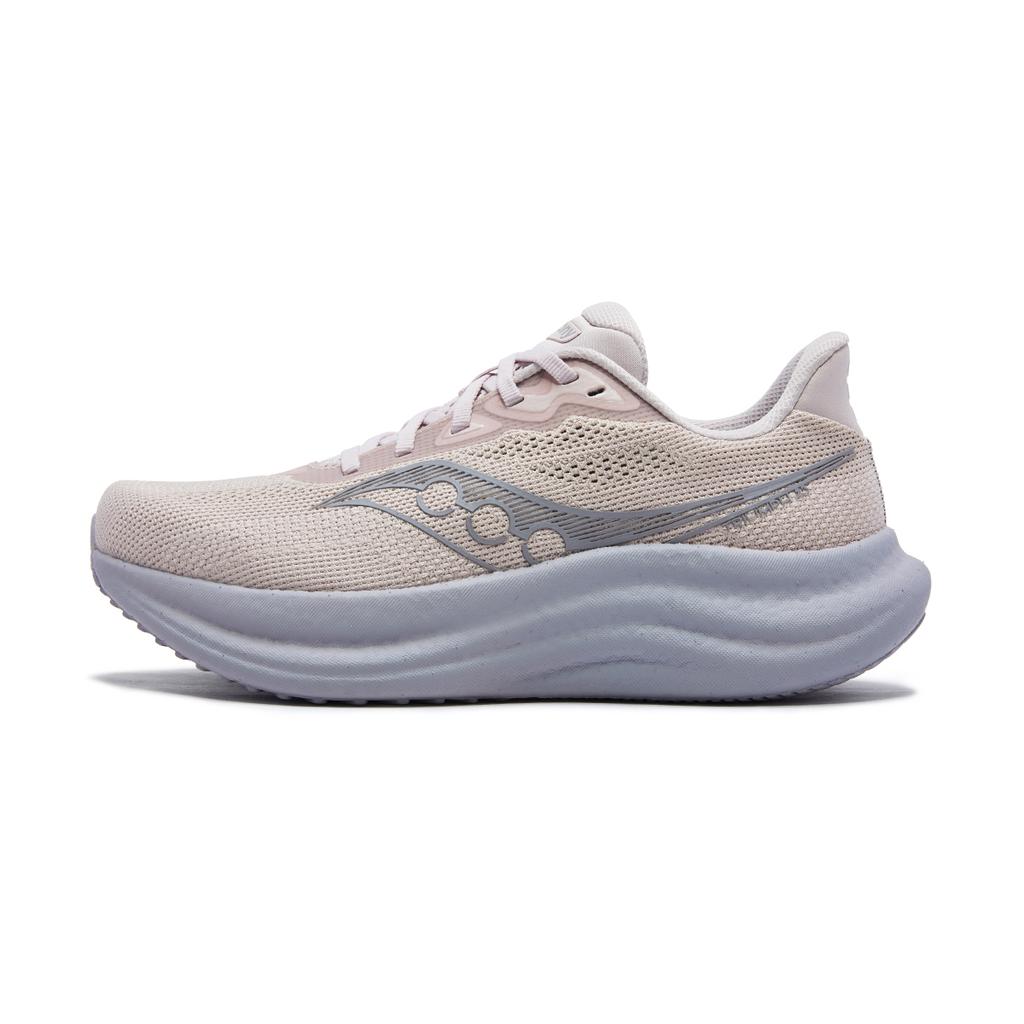 Saucony Triumph 23 Comfortable Soft Fashion Support Running Shoes Unisex sneaker Light-Pink S11023-644