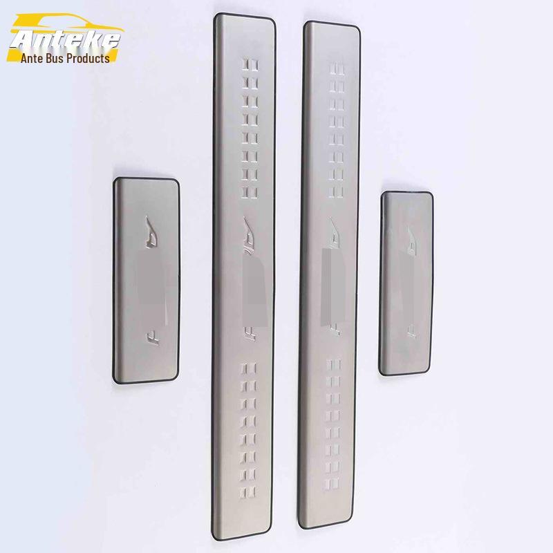 Fits 14 Models: 9th-Gen Accord Sill Trim Bright Strip & Bumper Trunk Welcome Pedal