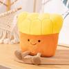 Vegetable Plush Mood Toy Sandwich French Fries Pizza Taco Stuffed Doll 2628cm
